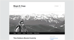 Desktop Screenshot of megankopp.com